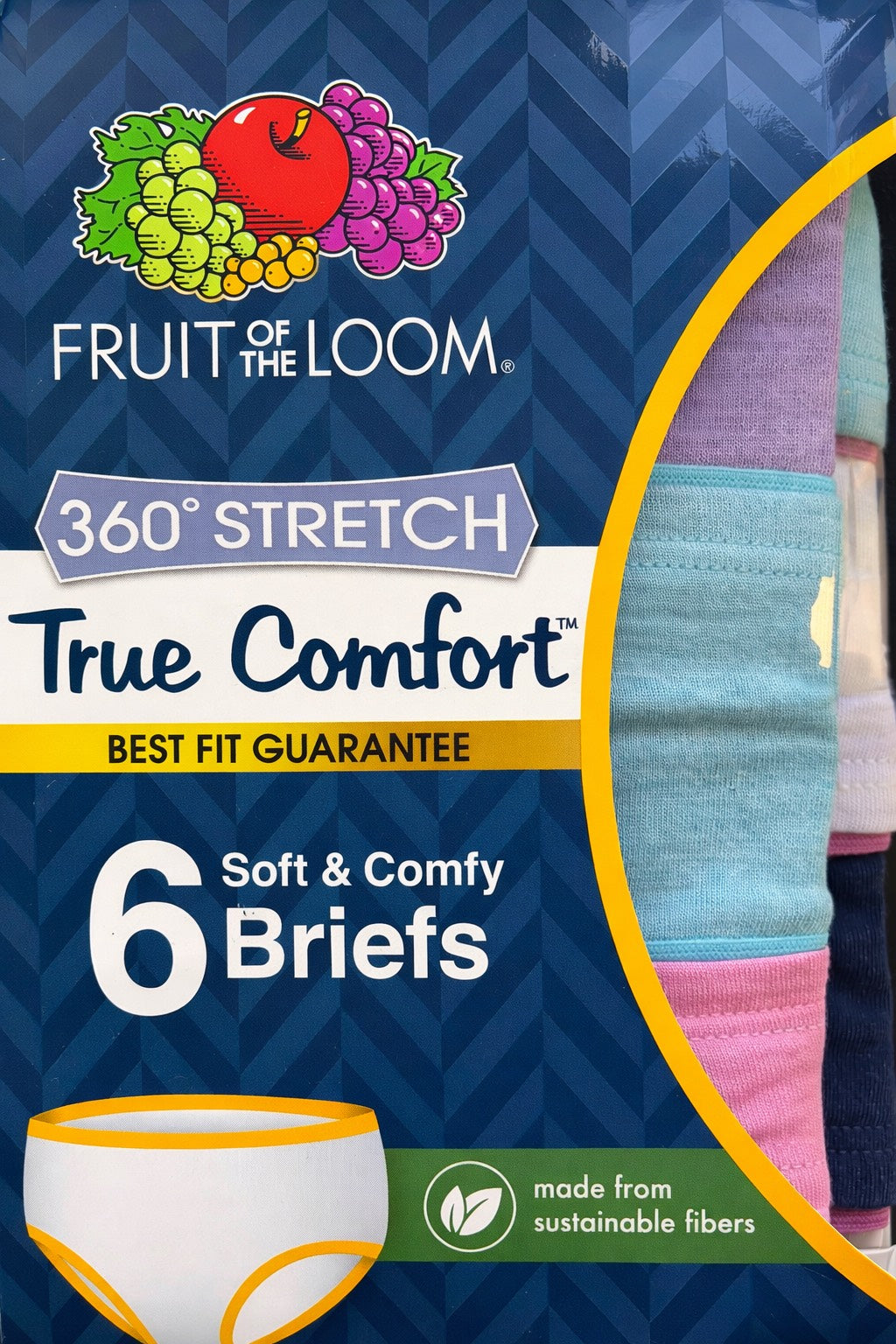 Fruit of the loom - estiramiento de 360 grados.