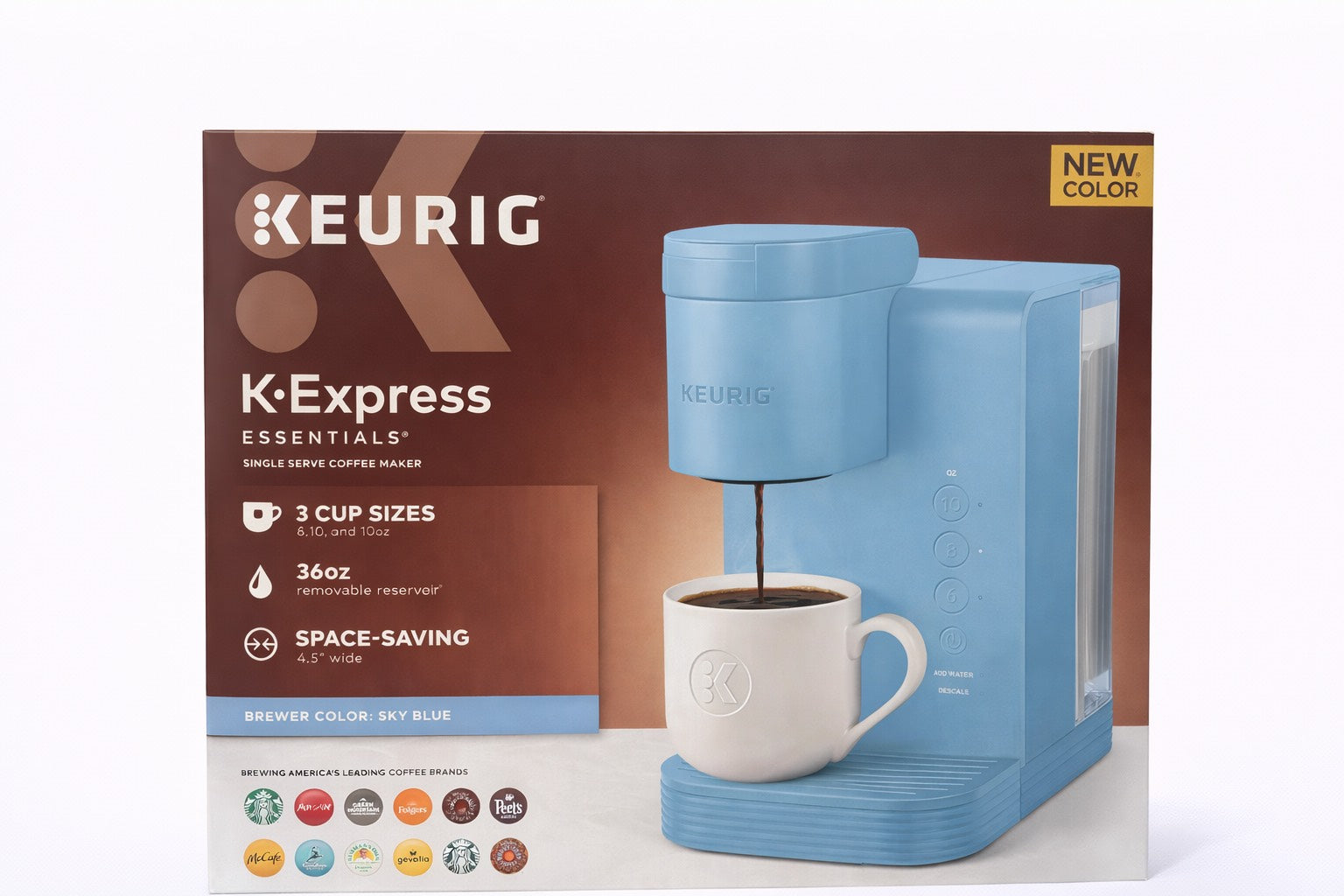 Keurig K-Express Essentials-Cafetera de cápsulas K-Cup de una sola porción