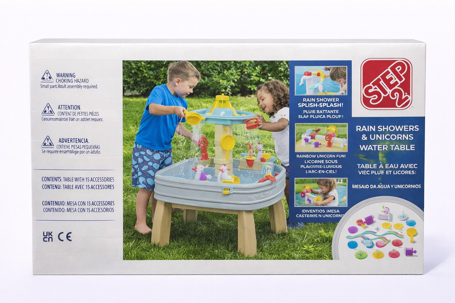 Rain Showers & Flow Water Table -Chubascos y tabla de flujo de agua