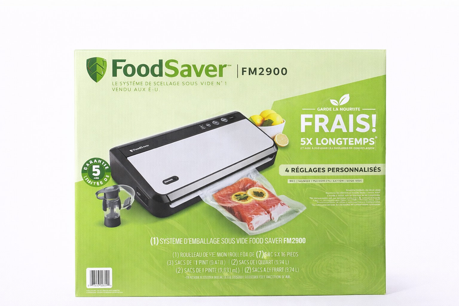 FoodSaver FM2900 Vacuum Sealing System - Sistema de Sellado al Vacío FoodSaver FM2900