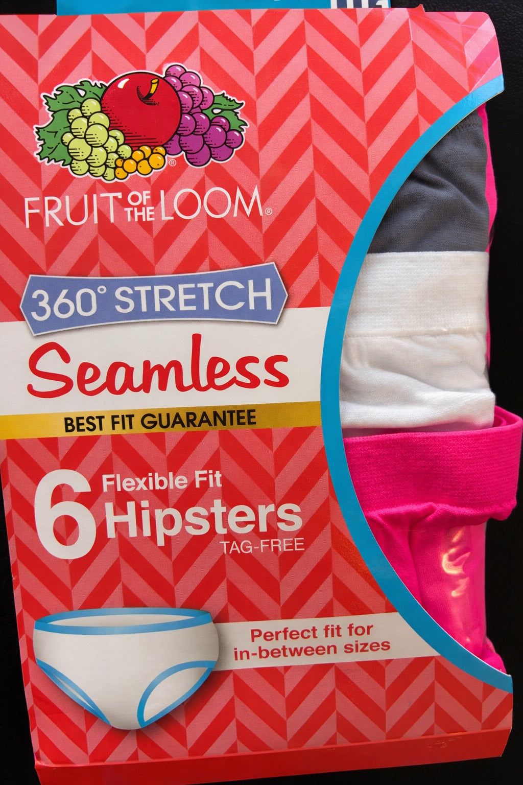 Fruit of the loom Estiramiento de 360 grados para niñas