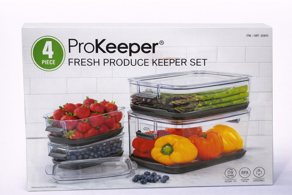 PROKEEPER 4 PIECE FRESH PRODUCE KEEPER SET
