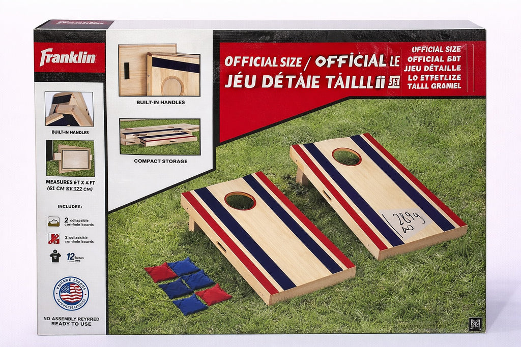 Backyard Hero Official Size Cornhole Set
