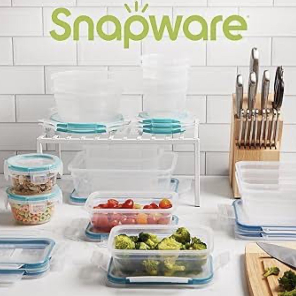 SNAPWARE 18PC PYREX GLASS-SNAPWARE 18 PIEZAS DE VIDRIO PYREX