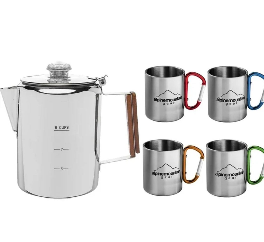 Alpine Mountain Gear CADDIS COFFEE SET-SET DE CAFÉ