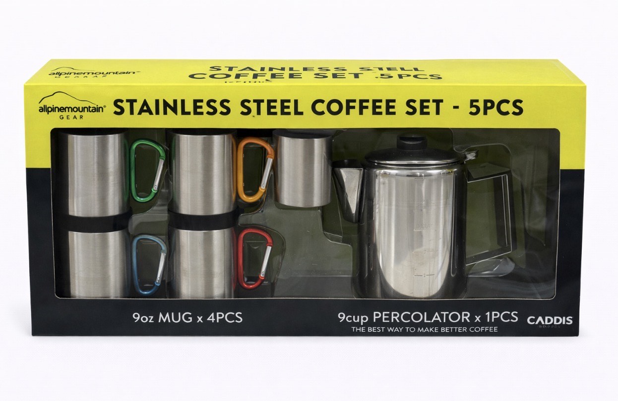 Alpine Mountain Gear CADDIS COFFEE SET-SET DE CAFÉ