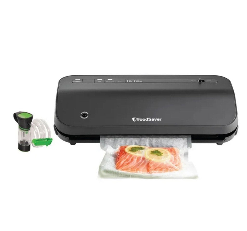 FoodSaver Preserve Vacuum Sealer, 14-Piece Starter Kit Special Value-...Sellador al vacío FoodSaver Preserve, kit de inicio de 14 piezas de valor especial