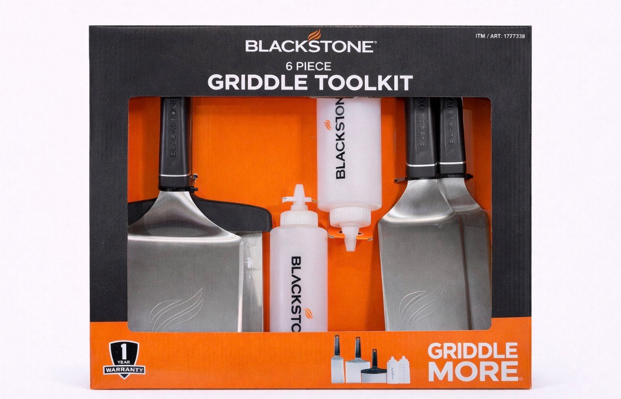 BLACKSTONE 6PC GRIDDLE - PLANCHA BLACKSTONE 6 PIEZAS