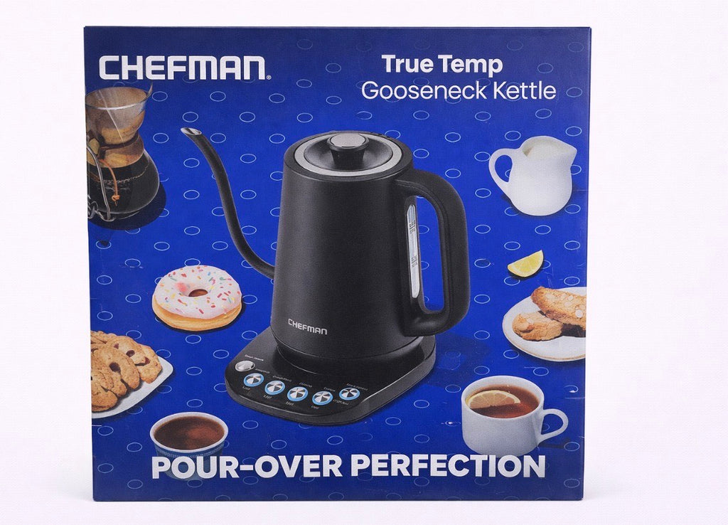 chefman truetemp gooseneck electric kettle - hervidor eléctrico de cuello de ganso Chefman TrueTemp