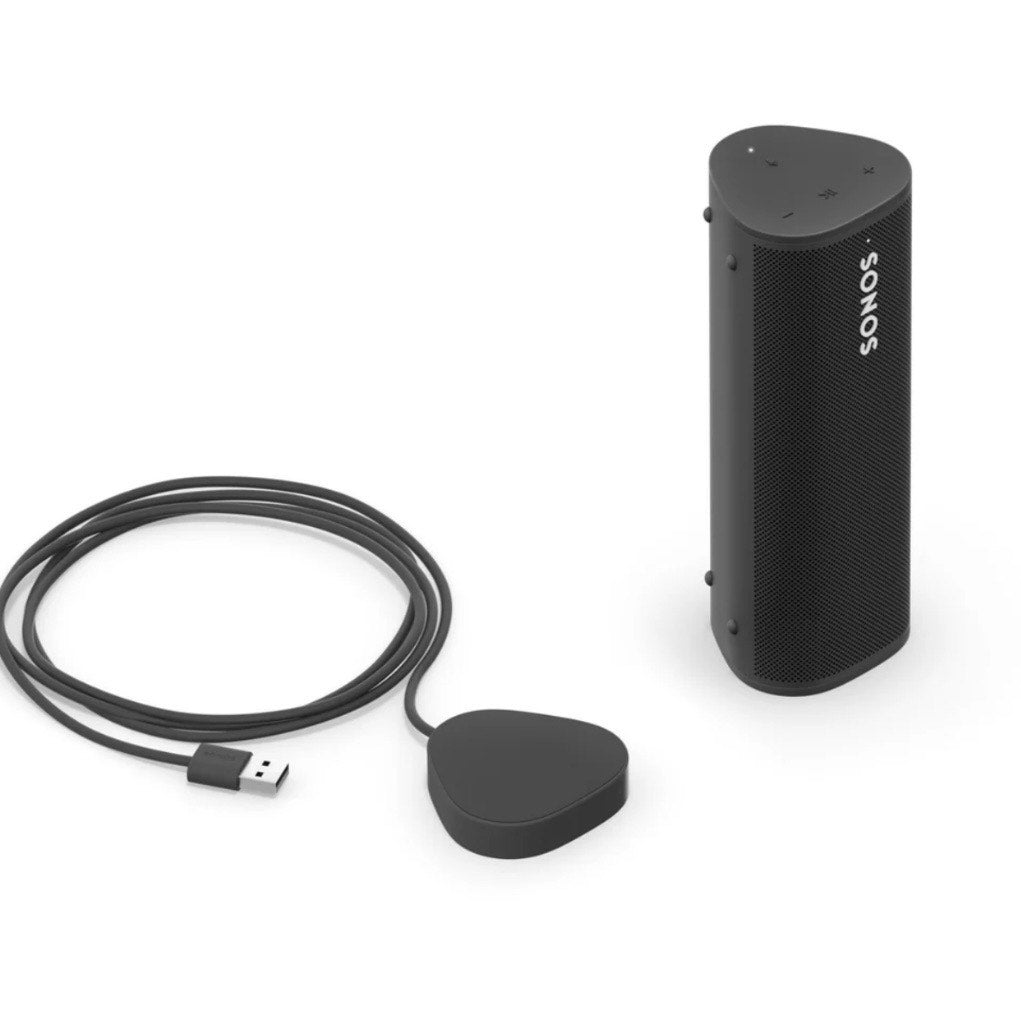 Sonos Roam - Black - Wireless Portable Bluetooth Speaker - Sonos Roam - Negro - Altavoz Bluetooth portátil inalámbrico