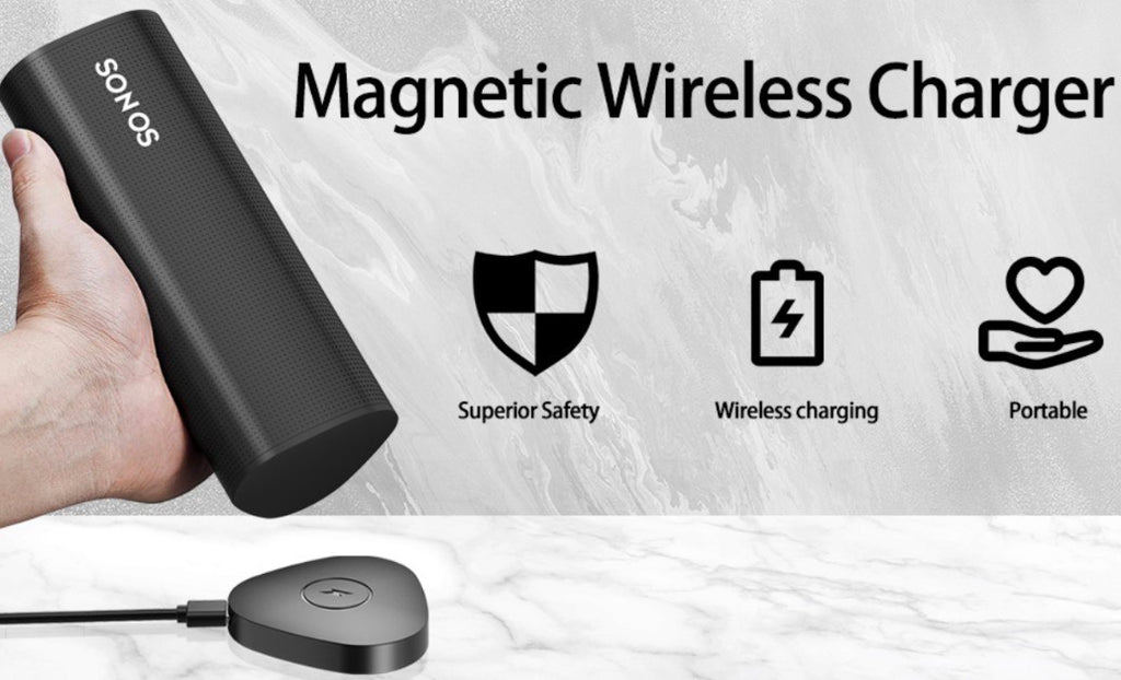 Sonos Roam - Black - Wireless Portable Bluetooth Speaker - Sonos Roam - Negro - Altavoz Bluetooth portátil inalámbrico