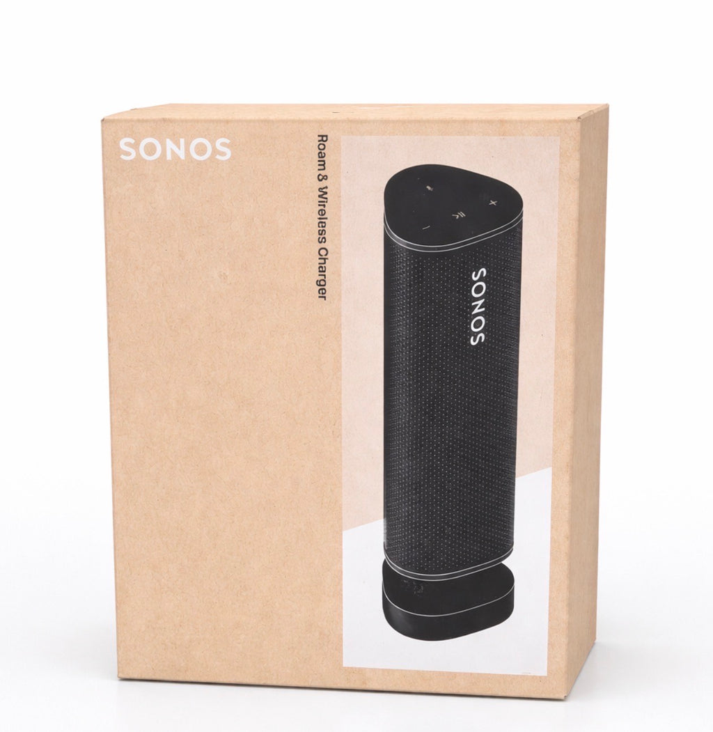 Sonos Roam - Black - Wireless Portable Bluetooth Speaker - Sonos Roam - Negro - Altavoz Bluetooth portátil inalámbrico