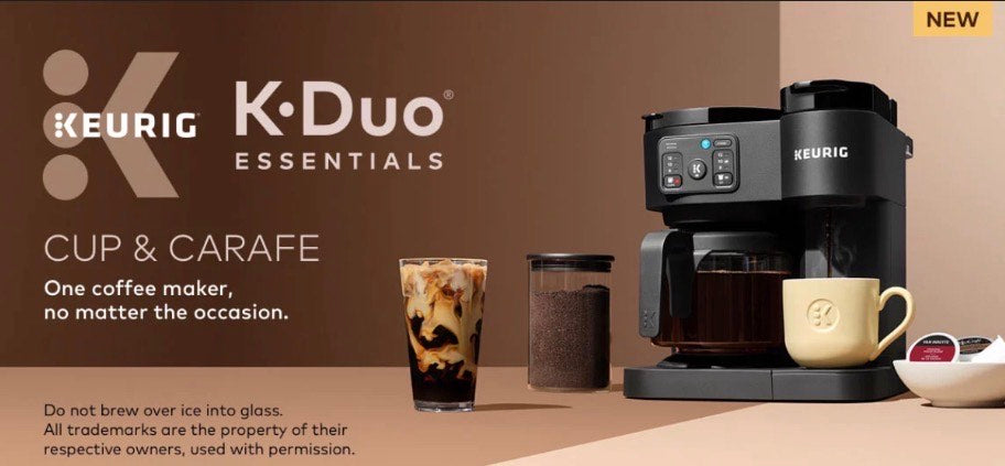 Keurig K-Express Essentials Single Serve K-Cup Pod Coffee Maker, Black - Cafetera de cápsulas K-Cup Keurig K-Express Essentials de una sola taza, negra