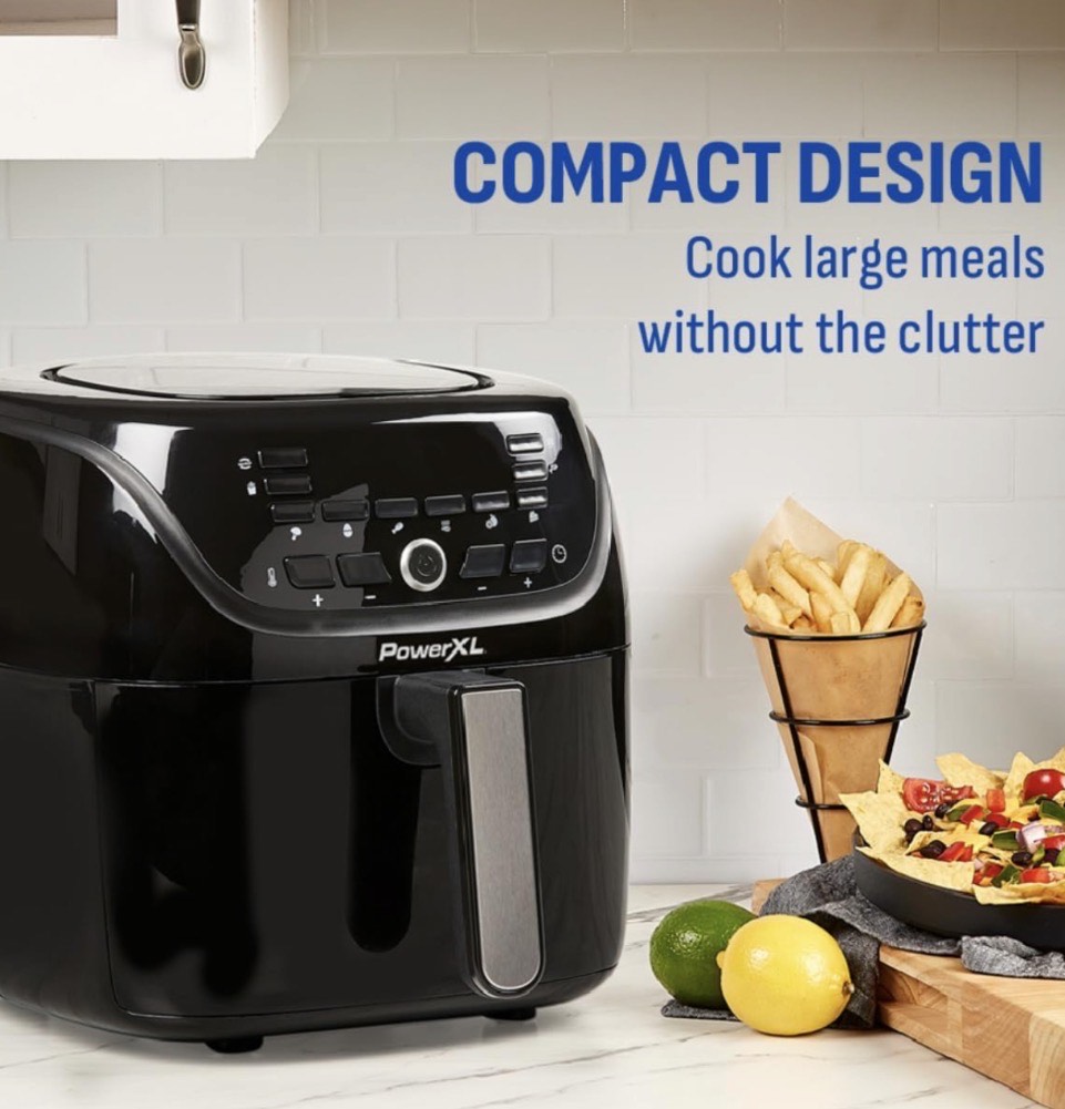 POWER 6QT AIR FRYER - FREIDORA DE AIRE POWER XL 6QT