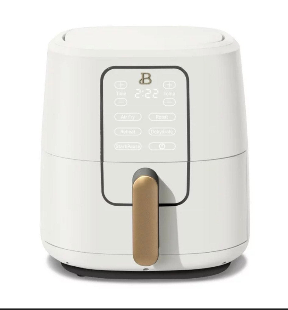 Beautiful 10 in 1, 6 Qt Electric Multi-Cooker, White Icing by Drew Barrymore - Hermosa olla eléctrica multifunción 10 en 1 de 6 Qt, cubierta blanca por Drew Barrymore