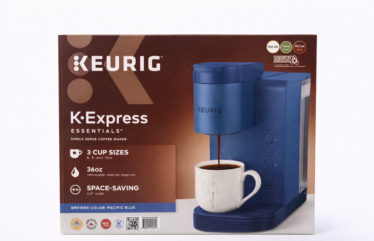 Keurig K-Express Essentials-Cafetera de cápsulas K-Cup de una sola porción