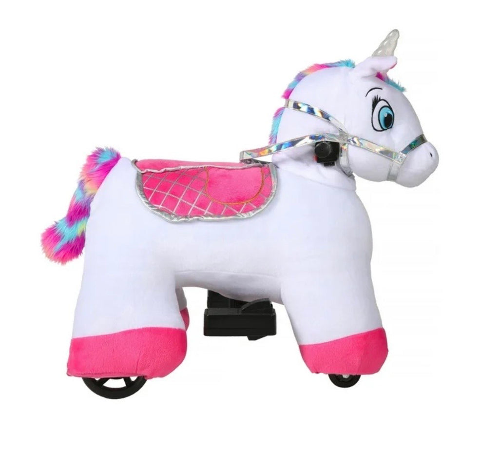 Stable Buddies Willow Unicorn 6V Plush Ride-On - Peluche para Montar Stable Buddies Willow Unicorn 6V