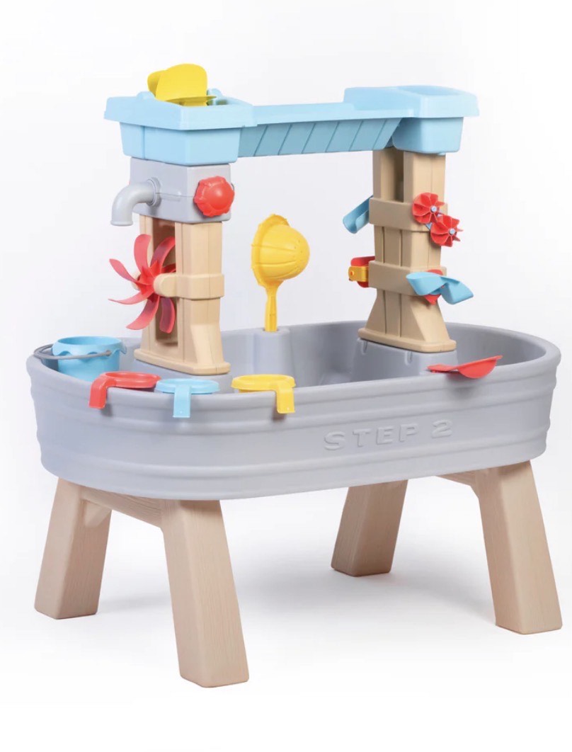 Rain Showers & Flow Water Table -Chubascos y tabla de flujo de agua