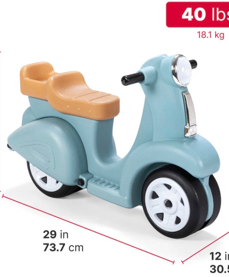 Toy Ride Along Scooter - Patinete de Juguete para Paseos