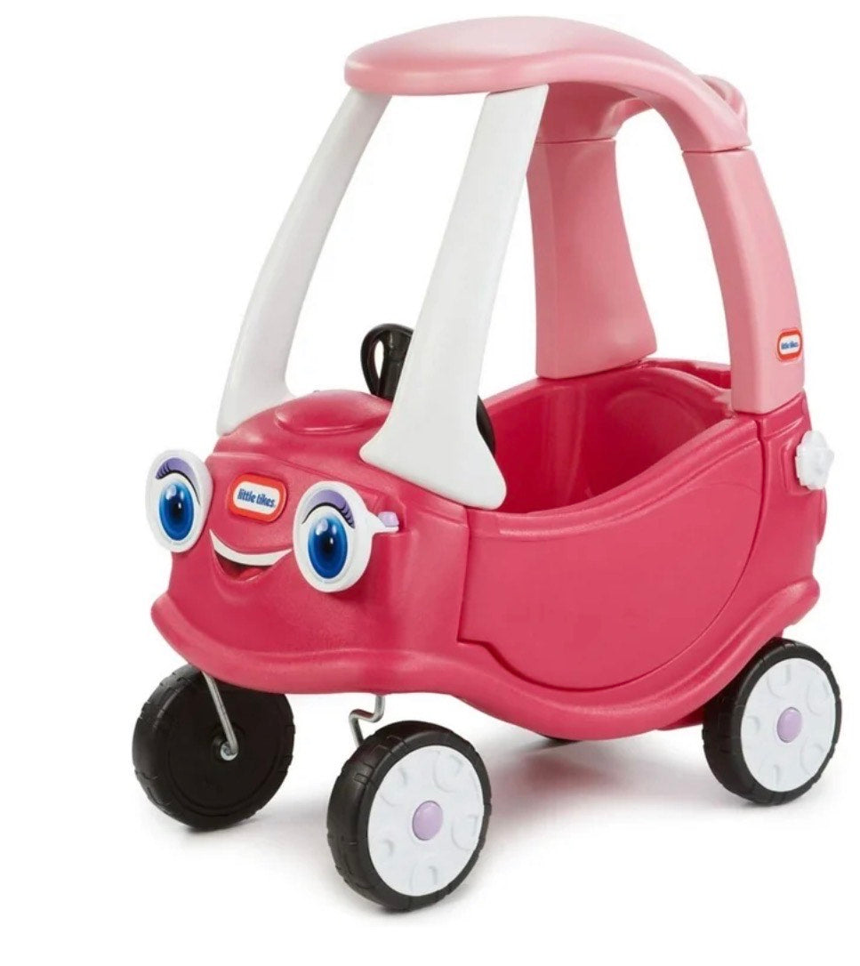 Little Tikes Princess Cozy Coupe Ride on, Pink, for Ages 1 to 5 Years - Cochecito para montarse Little Tikes Princesa Cozy Coupe, rosa, para edades de 1 a 5 años