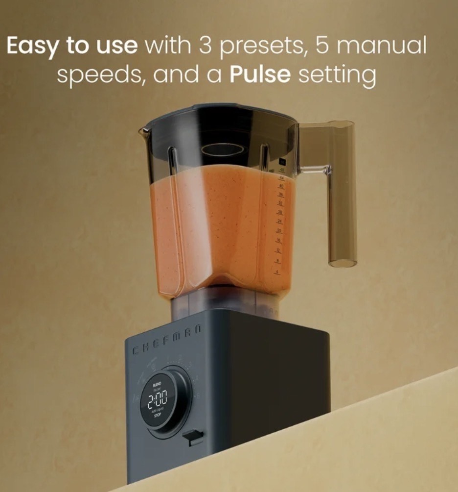 Chefman Obliterator 1380W Professional Blender w/ Auto Blend