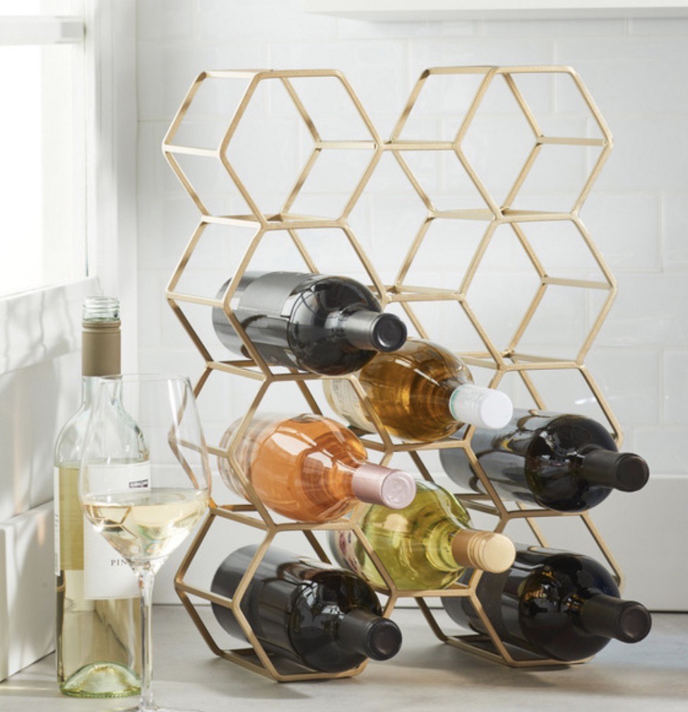 11-bottle wine rack