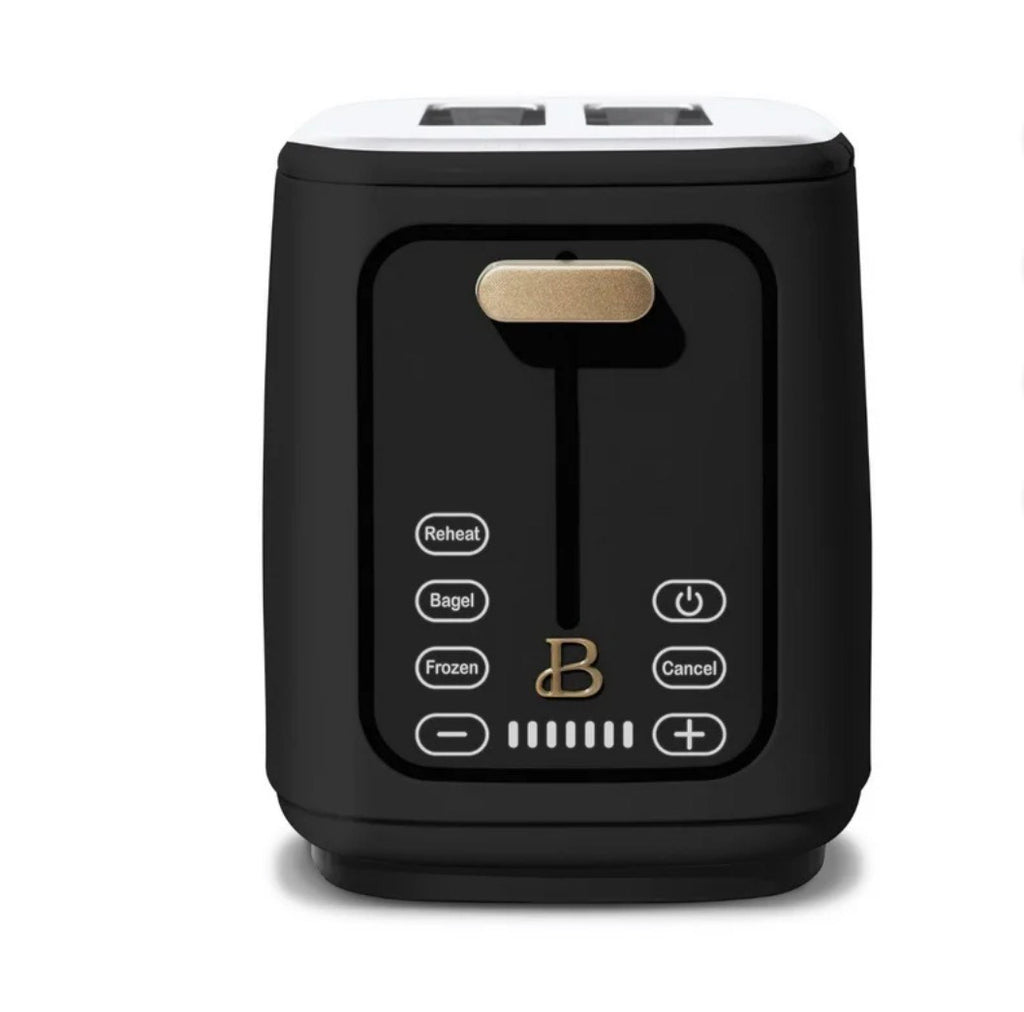 Beautiful 2 Slice Toaster with Touch-Activated Display,