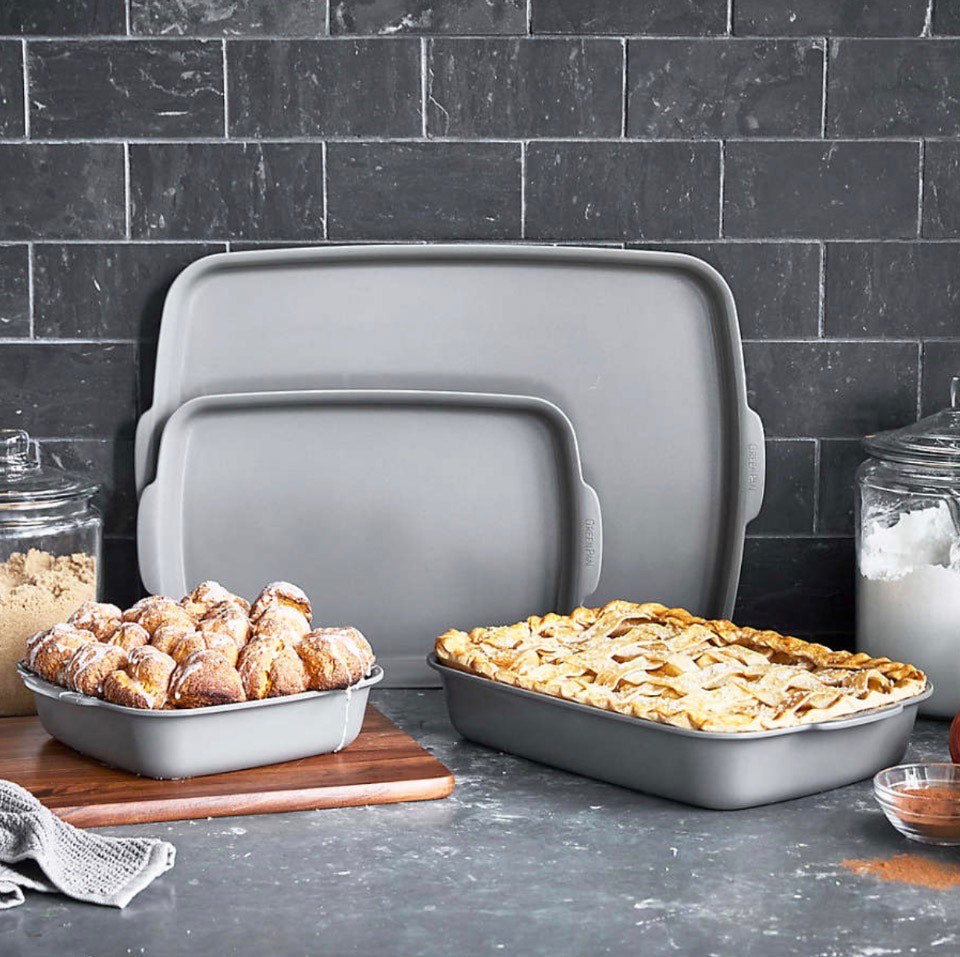 GreenPan Elite Ovenware Dark Grey 4-Piece Set