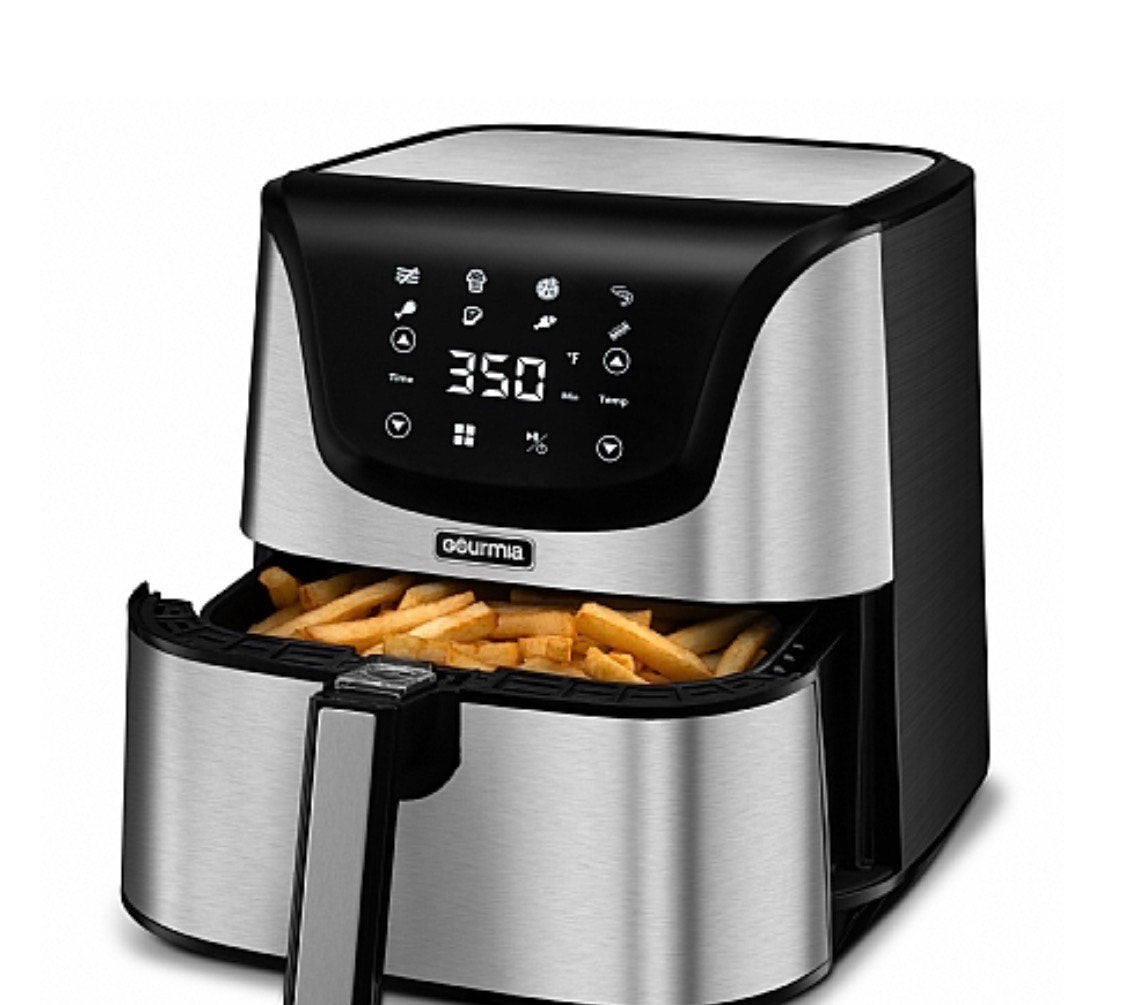 Gourmia GAF635 Digital Stainless Steel Free Fry Air Fryer