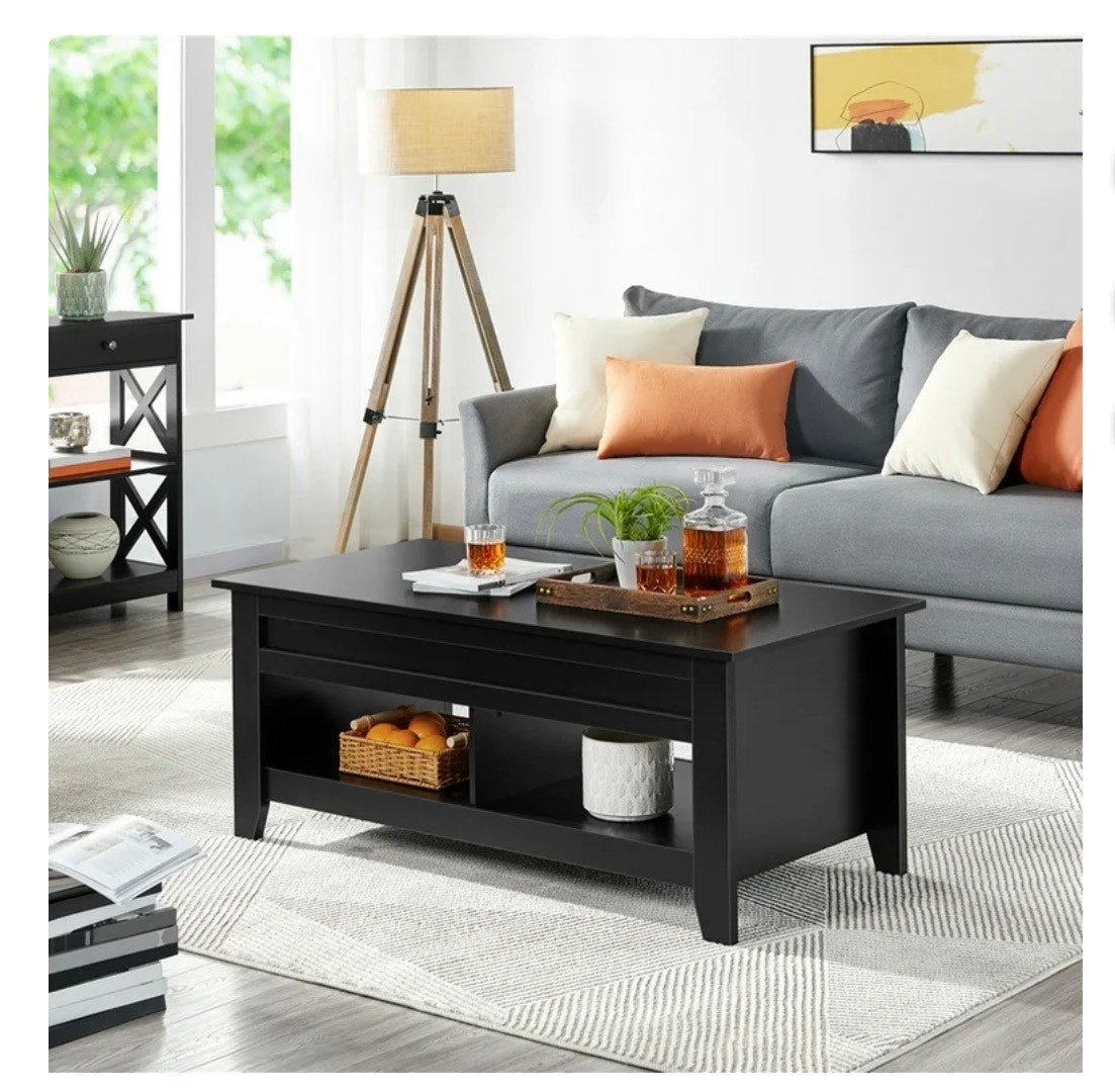 Yaheetech 47.5in Lift Top Coffee Table