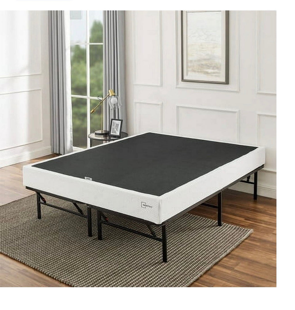 Bedroom Appliances Mainstays 7" Full High Profile Easy Assembly Smart Metal Box Spring