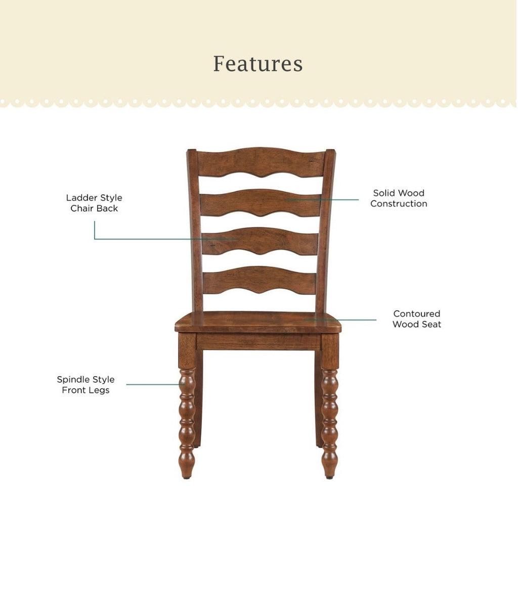 Pioneer Woman Harper Solid Wood Dining Chairs