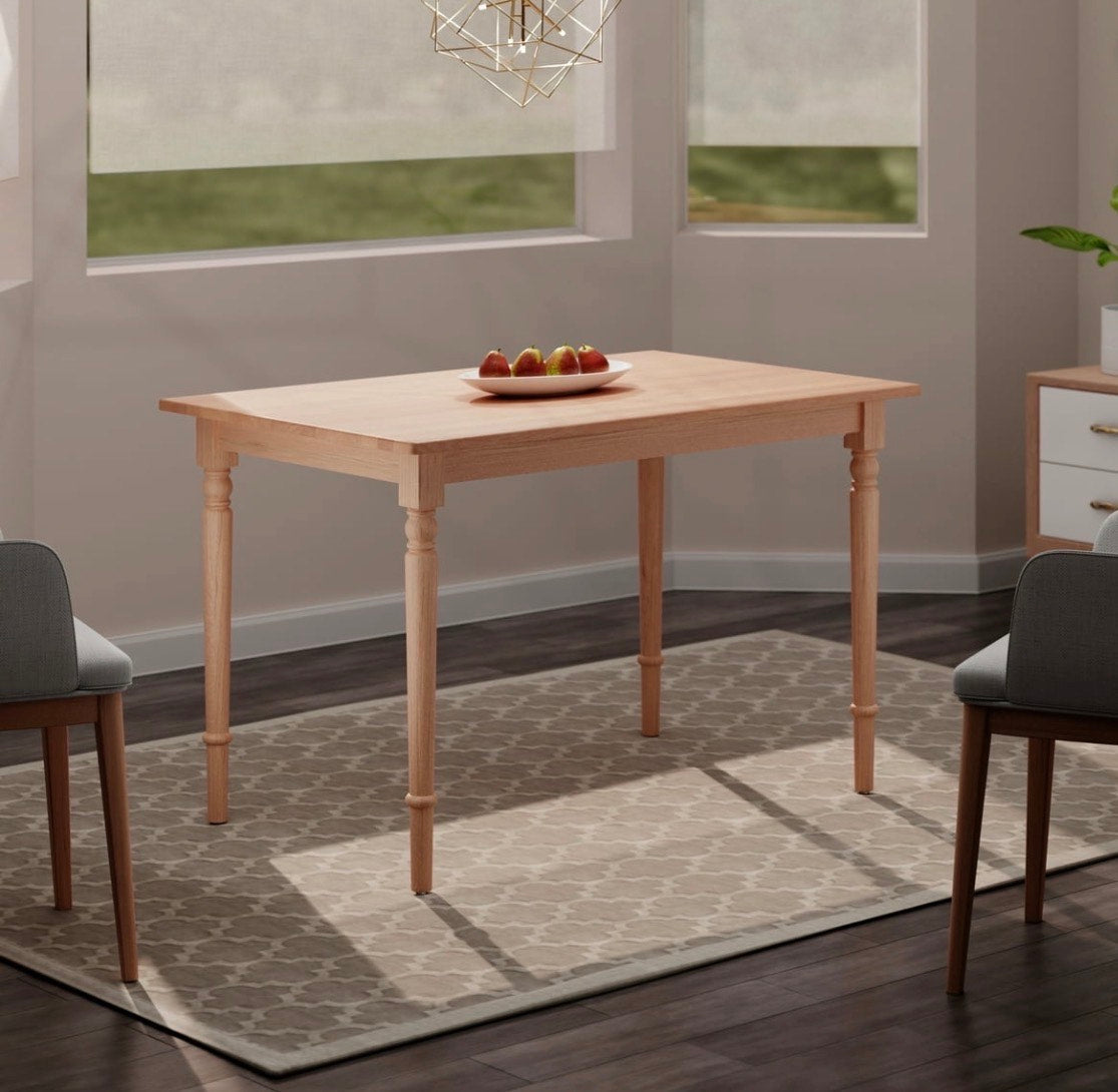 Home set Winsome Ravenna Rectangle Dining Table, Natural Finish