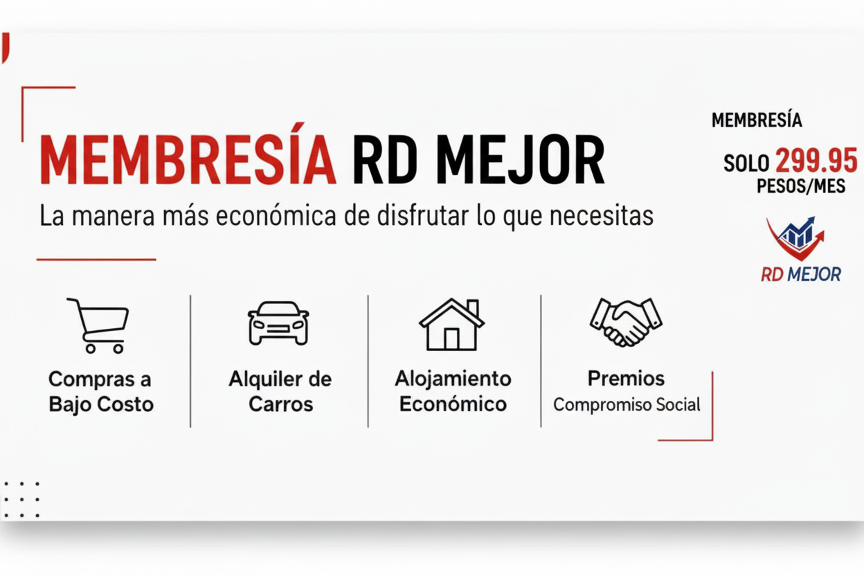 Banner Membresía RD Mejor con precio ajustado