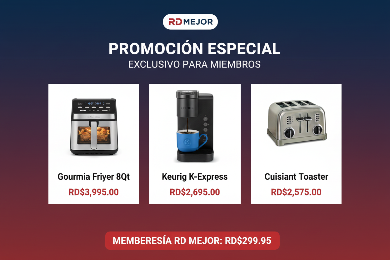 Banner promocional con Gourmia Air Fryer